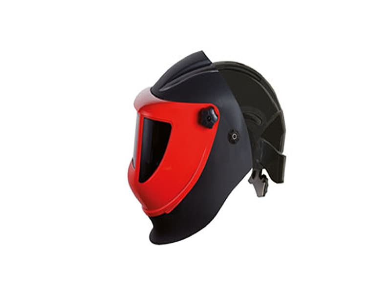 A Versión mejorada del casco de máscara de soldadura con máquina de soldadura solar de atenuación automática con función de esmerilado 