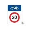 Señalización vías de ciclistas